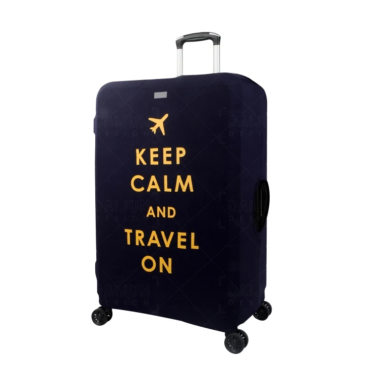 Personalized Travel Luggage Protector Washable Suitcase Cover Phubber