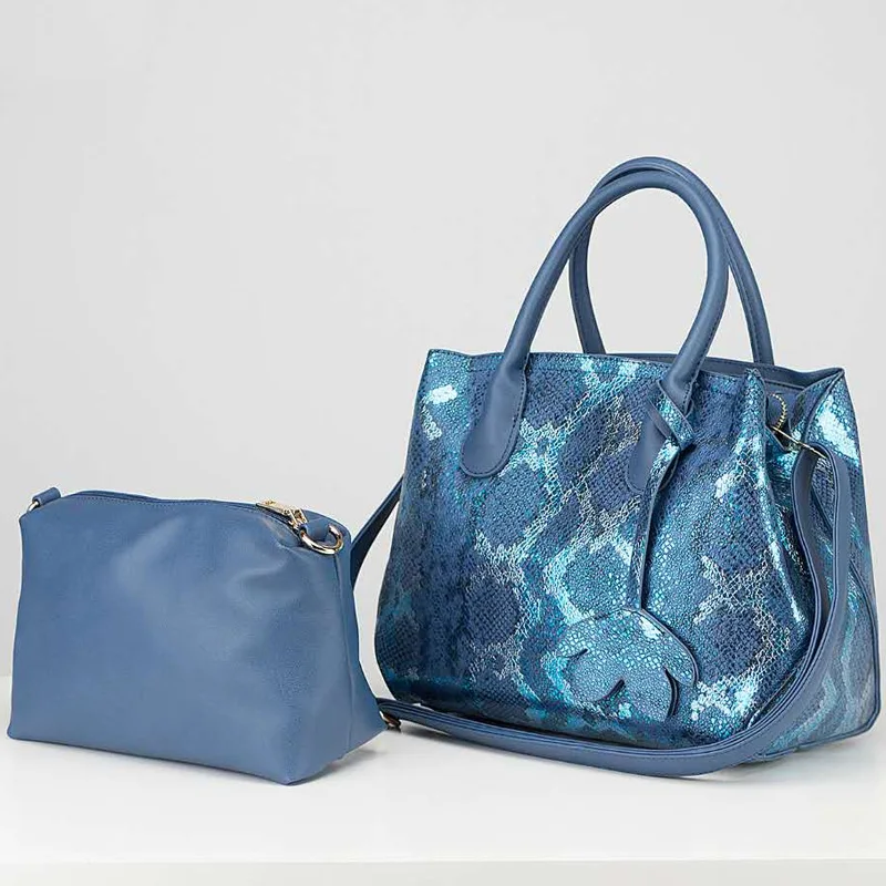 

High Quality Python Pattern Women Bag 2021 Fashion Women Handbags US Women Loved Large Tote Purse Bag