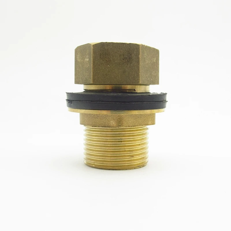 

3/4" BSP Male To Female Thread Brass Pipe Fitting With Single Loose Key Swivel Nut Water Tank Adapter Connector