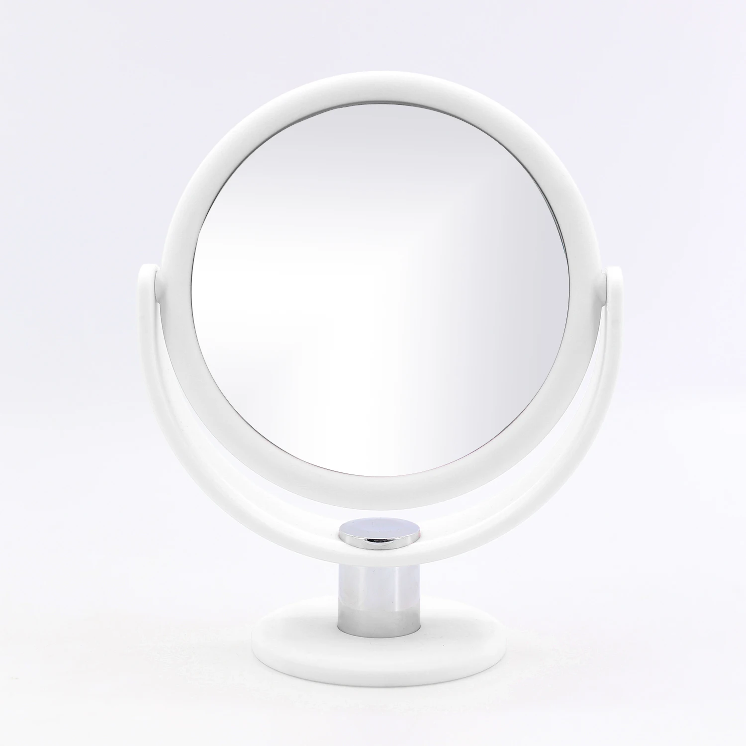 

Adjustable Table Vanity Mirror 1x 5x Magnifying Portable 360 Degree Rotation Cosmetic mirror