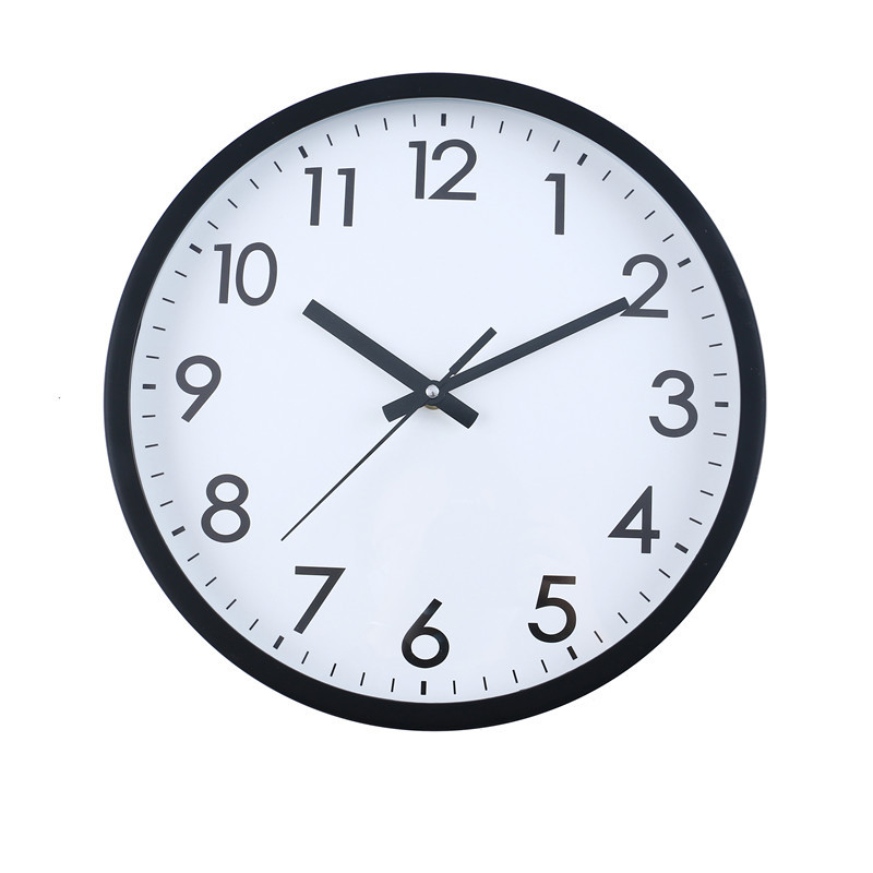 

Fast delivery customized high quality plastic home good wall clocks, Customized color
