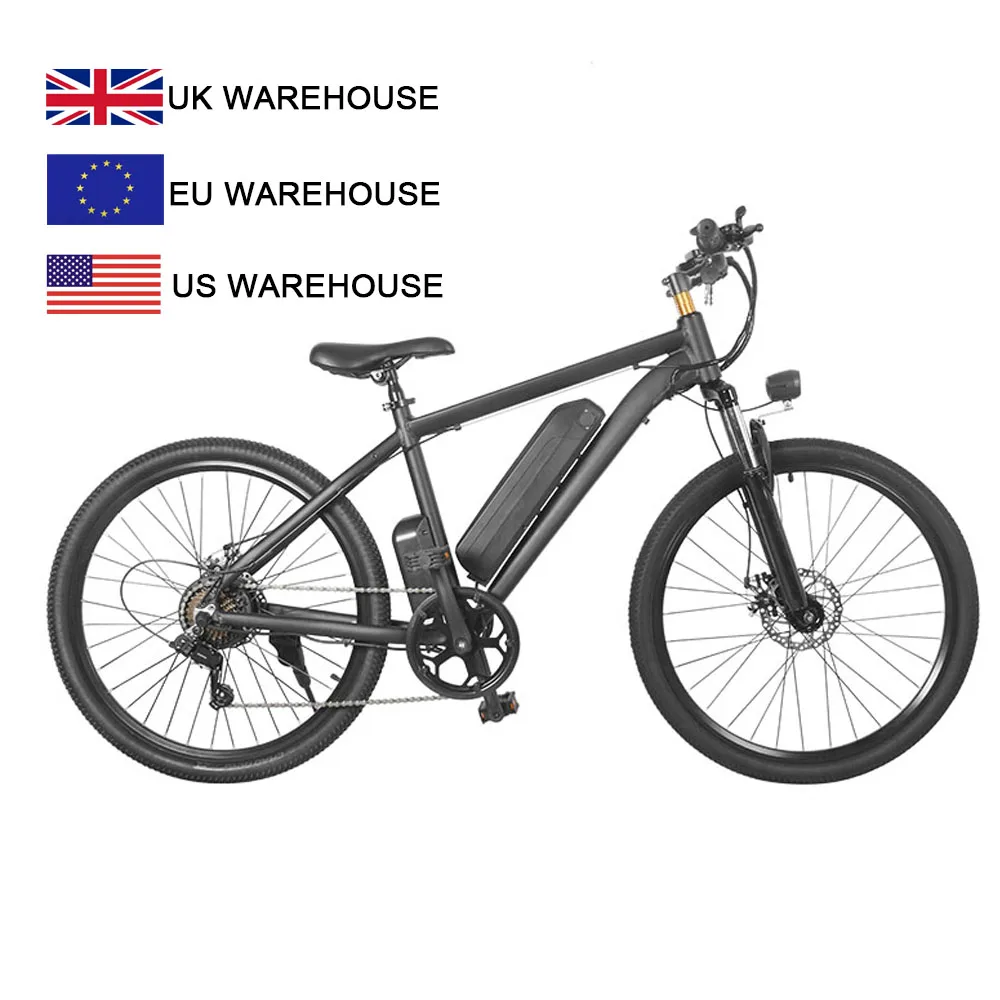 

US/EU Warehouse fast delivery Hot Selling electricity bicycle High Power elektric bicycle 26 inch Brushless Hub elektric bike