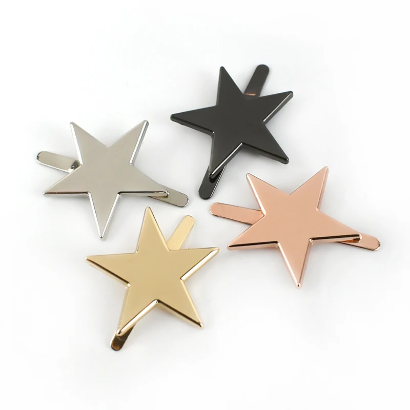 

Mettee BK120  Bag Decorative Pin Buckle Handbag Leather Craft Accessories Five-pointed Star Shoe Buckle