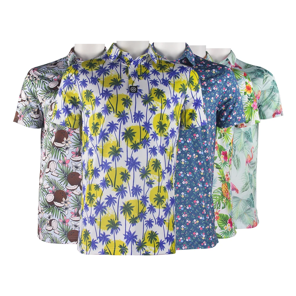 

Custom logo man golf polos shirt collar design dry fit sublimation playeras polo sweatsuits golf t-shirt