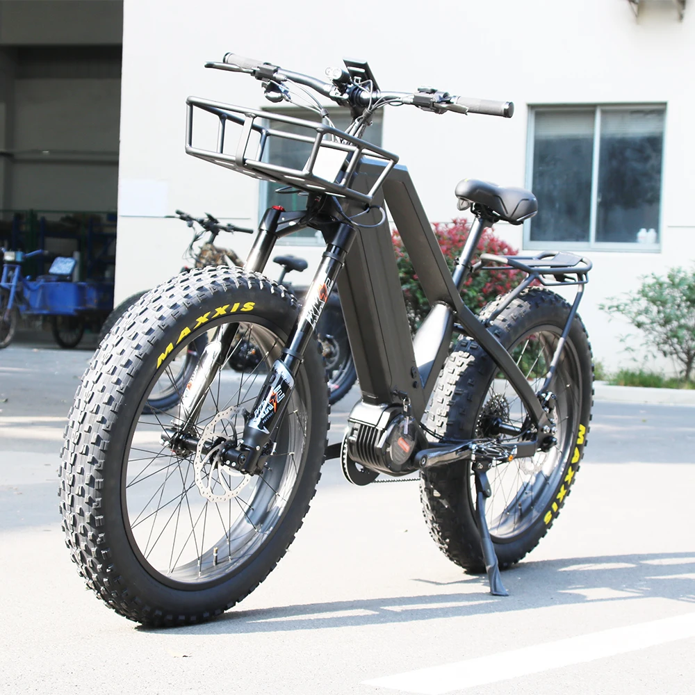 

Dual batteries electric fat tire e bikes e bicycle with bafang G510 motor big tire e bike