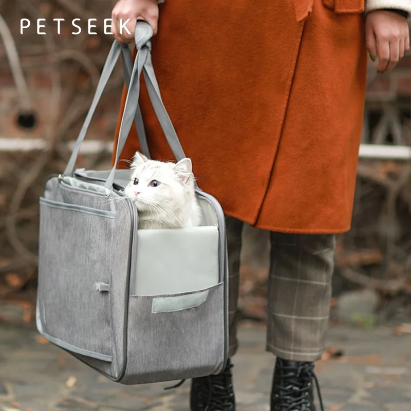 

Hot Sale Outdoor Foldable Travel Cat Bag, Cat Carrier Bag, Pet Bag Carrier