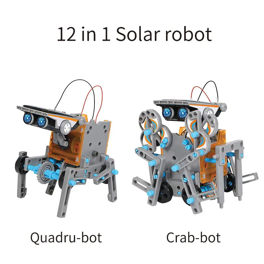 Stem 12in1 Education Solar Robot Toys Diy Building Science Experiment