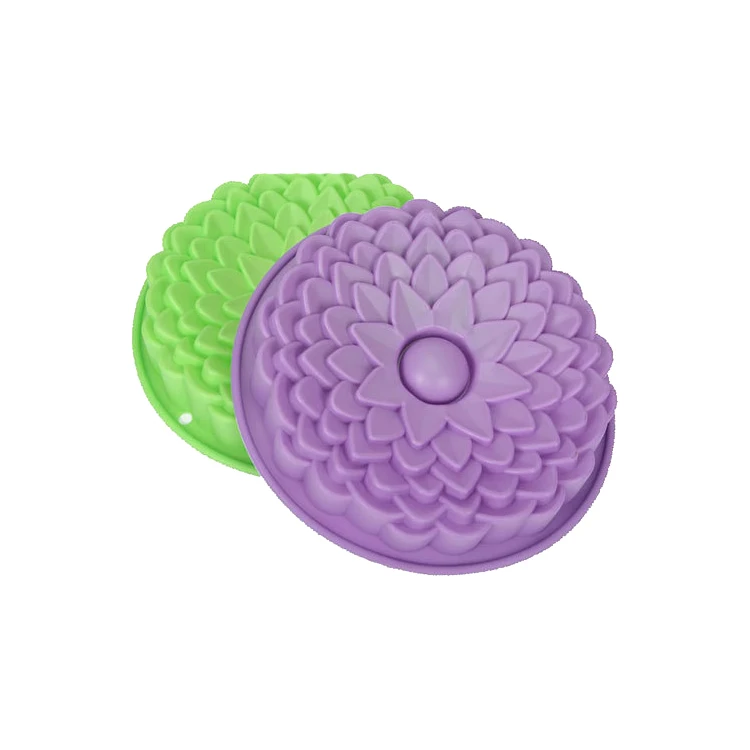 

High-end Luxury Sun Flower-shaped Baking Pan Fondant Cake Decorating Molds Cake Tools Food Grade Mold Making Cake Kitchen