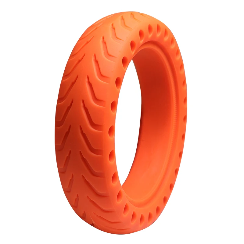 Solid Rubber 8.5x2 Tyre 8.5 Inch Red Fits Xiaomi Mijia M365 Electric Scooter 