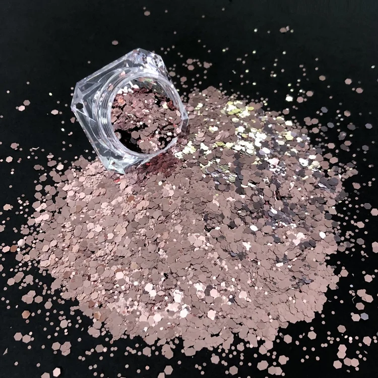 hot selling polyester chunky mixes glitter for nail face body