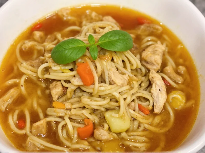 Chicken Soup with Noodles Calories: Complete Guide