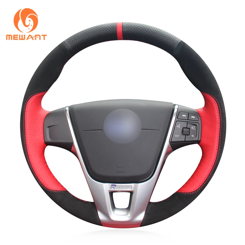 

MEWANT Factory Price Car Interior Fashion Steering Wheel Cover Accessories High Quality For Volvo S60 / V40 / V60 / V70 / XC60