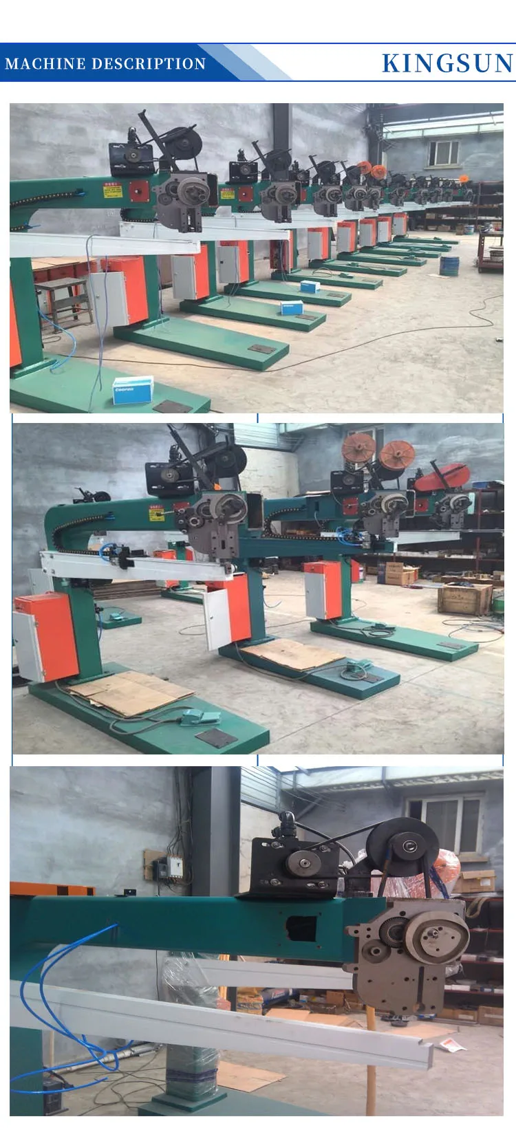 manual corrugated carton box cardboard stapling making machine