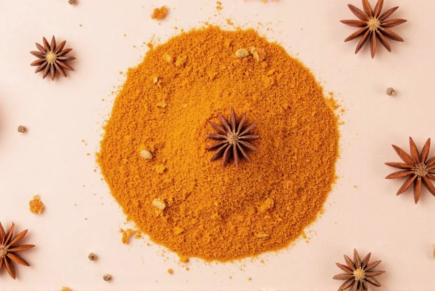 Dried honey granules on spoon