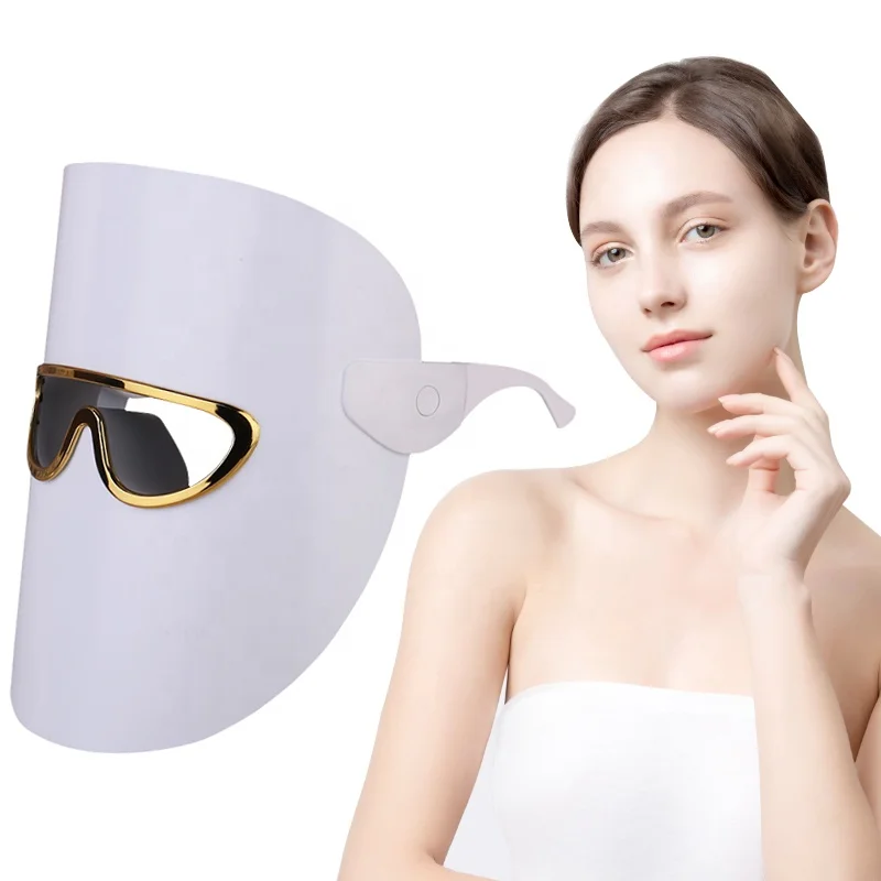 

Good price 3 COLORs face led light therapy mask, Red blue orange