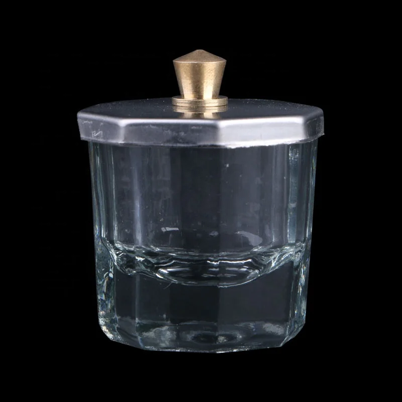 

Wholesale clear nail monomer dish nail products glass dappen dish, Transparent, clear