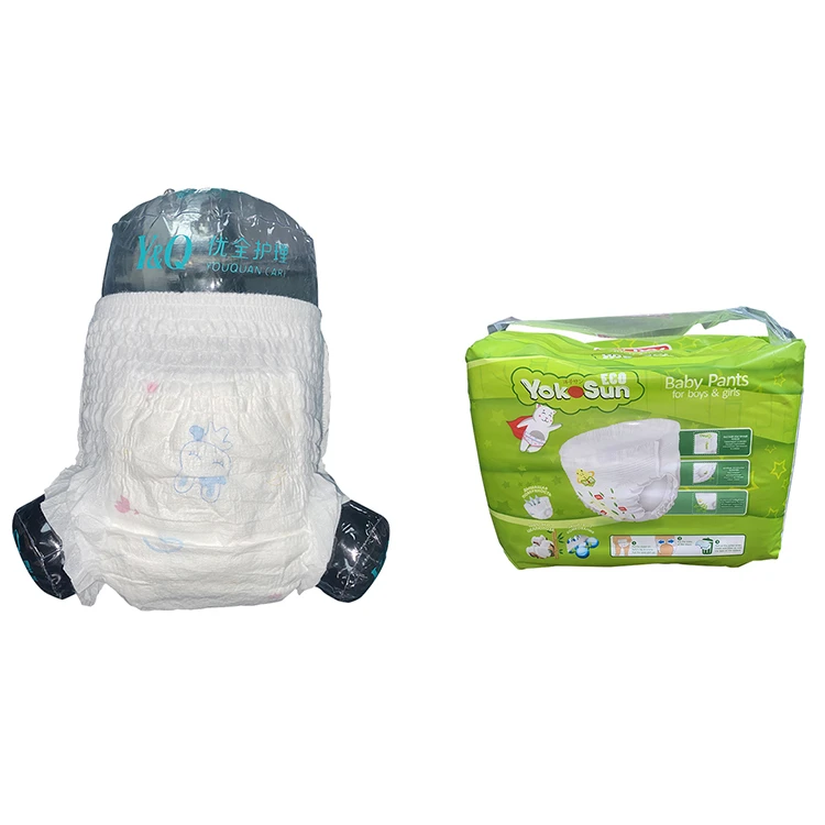 

FSC GMPC CE ISO13485 BSCI BIODEG suppliers low price cheapest disposable pull up A grade baby diapers