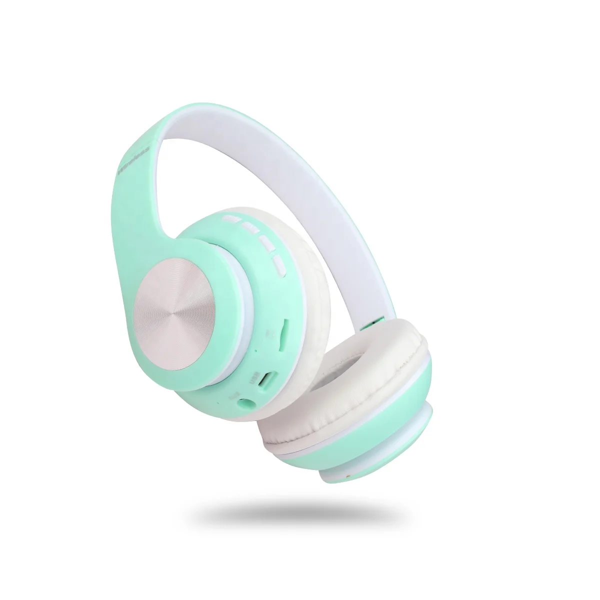 

In Stock cheap 66BT Headphone Stereo headset Touch 5.0 Mini True Wireless Earphone Macaron Headset earphone Stereo headphones, White blue green pink black