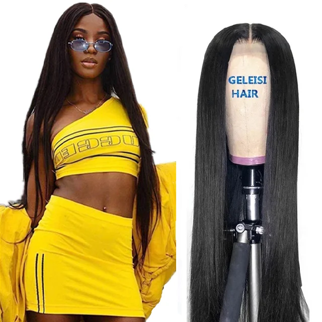 

Wholesale Price 100 Human Hair Lace Wig Remy Virgin Brazilian Straight Lace Front Human Hair Wigs With Baby Hair For Black Women