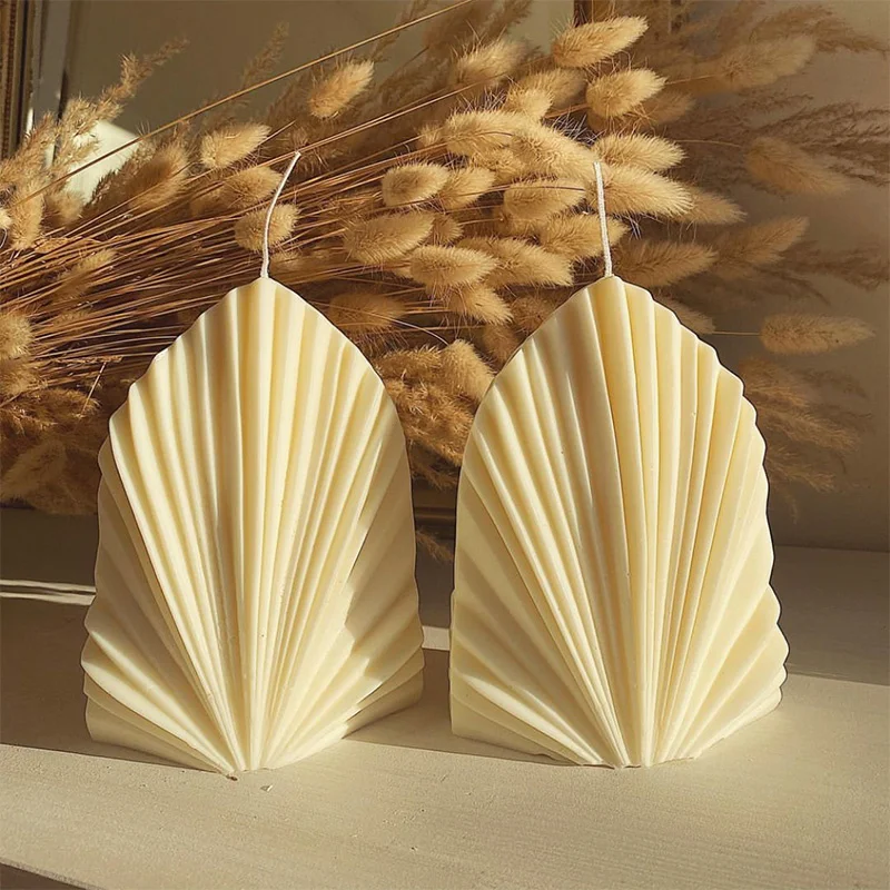 

Coral Shell Shape Soy Wax Silicone Candle Molds For Candle Making, Random