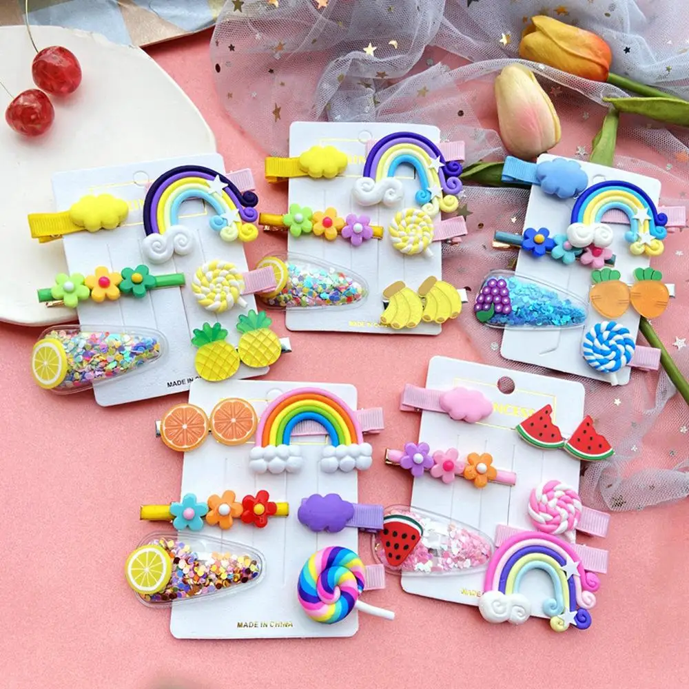 

Hairpin Mix Styles for Kids Ins Children Cute Side clip For Girl BB Clip For Baby Headdress Mix Combination, Mix colors