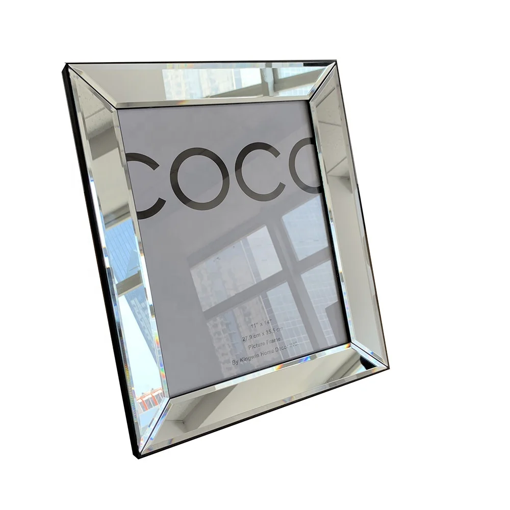 Luxury Mirrored Picture Frame 11x14 Large Size Photo Frame Display