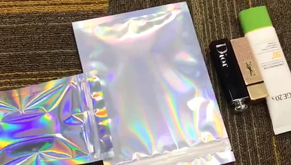 holographic seal bags