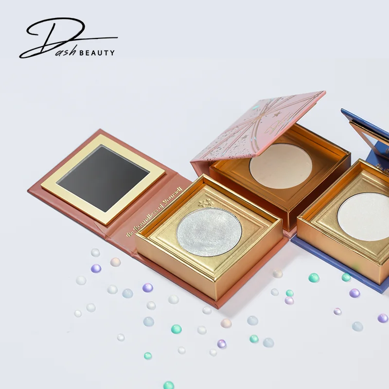 

High Pigment Private Highlighter Makeup Powder Facial Natraul Ingredient Waterproof MSDS, 3 colors