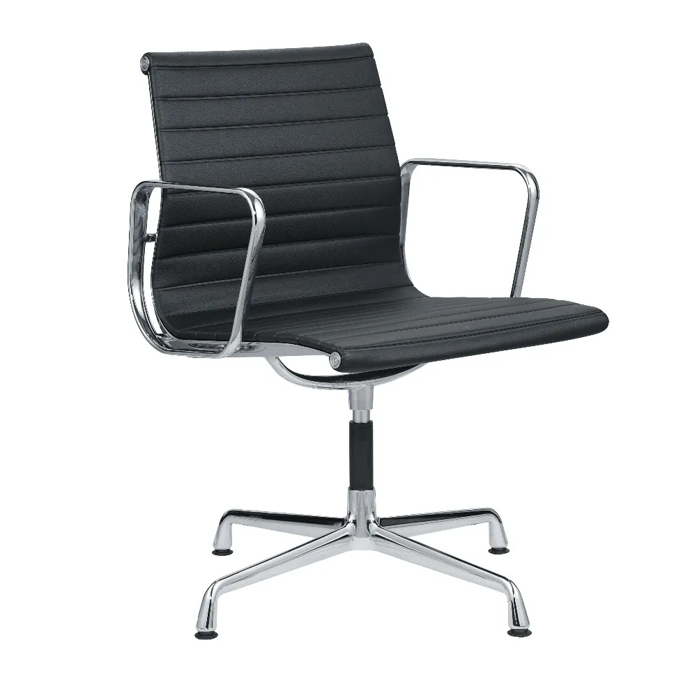 
Aluminium four legs EA 108 swivel conference chair without wheels  (62264232076)