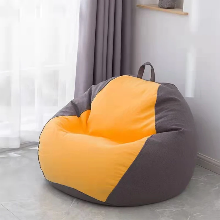 

RTS Manufacturer Supply Wholesale kids Custom Lazy Super comfort relax leisure Sofa Chair cover Bean Bag Sofa for living room