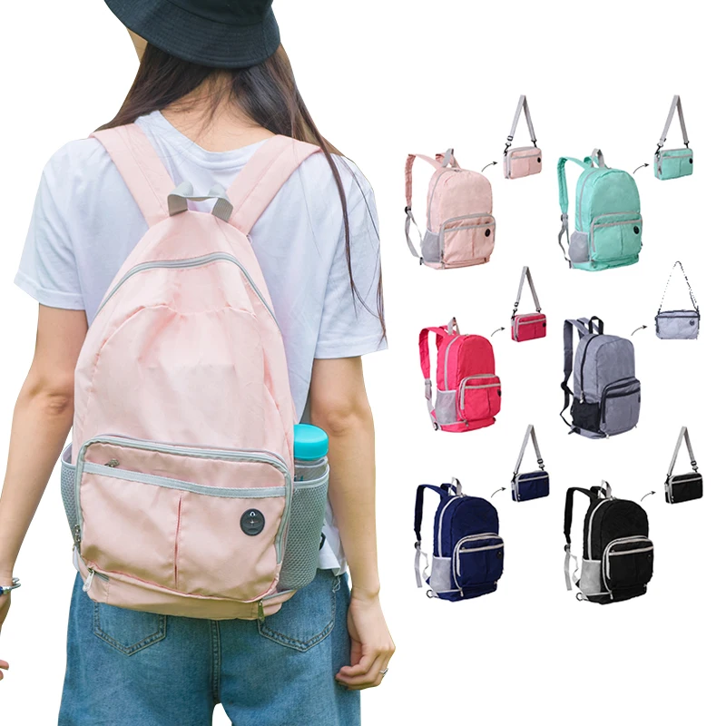 

Wholesale Foldable Waterproof Backpack Women For Travel, 6 colors