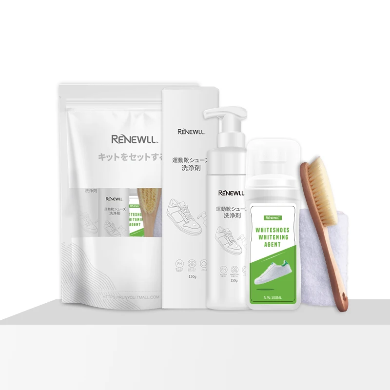 

Manufacturer High Quality Foam Shoe Cleaner Kit for Shoes, White