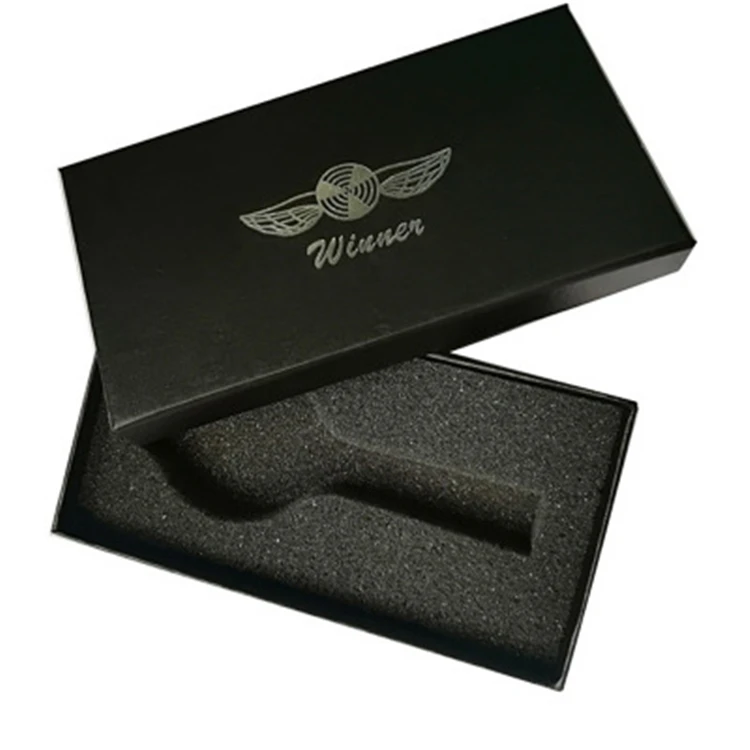

ORIGINAL WINNER watch gift packing be sold with winner watch,not be sold separately Display Box Black watch box gift