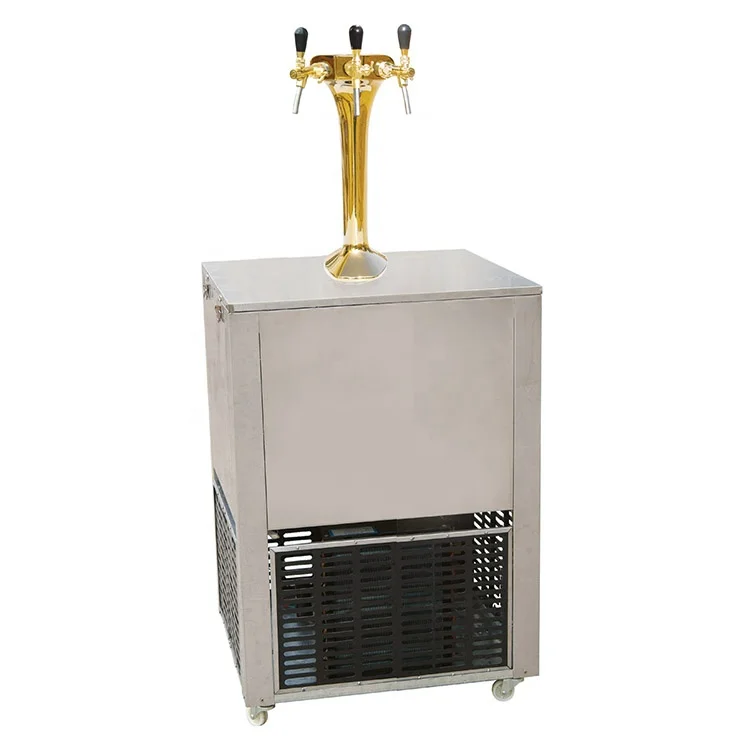 
China Supplier 50L Stainless Steel Beer Cooler Machine With Three Taps 