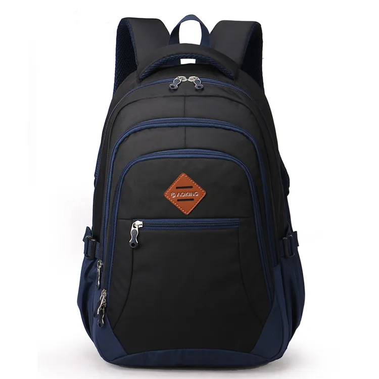 

2020 Aoking brand soft fabric new college bag promotion oem polyester backpack bagpack school mochilas bookbags