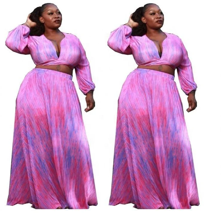 

Set Sexy Bind Strap T shirt Casual Soild Pink Package hip skirt in Stock