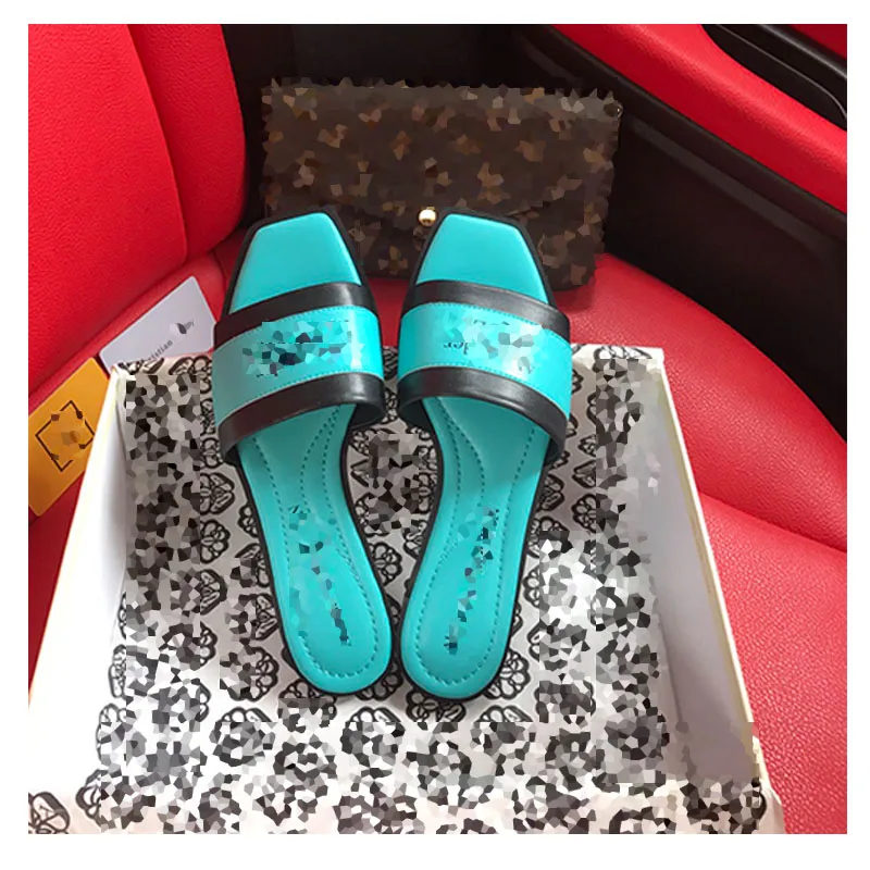 

OEM&OEM new style slippers square toe sandals slipers heels flip flop eva pumps heel shoes mcqueeneing