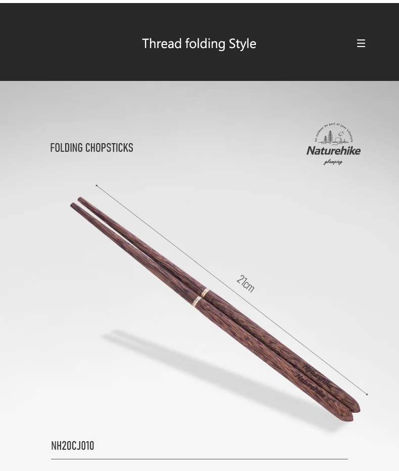 Naturehike Outdoor Camping Glamping Picnic Bbq Portable Wood Folding