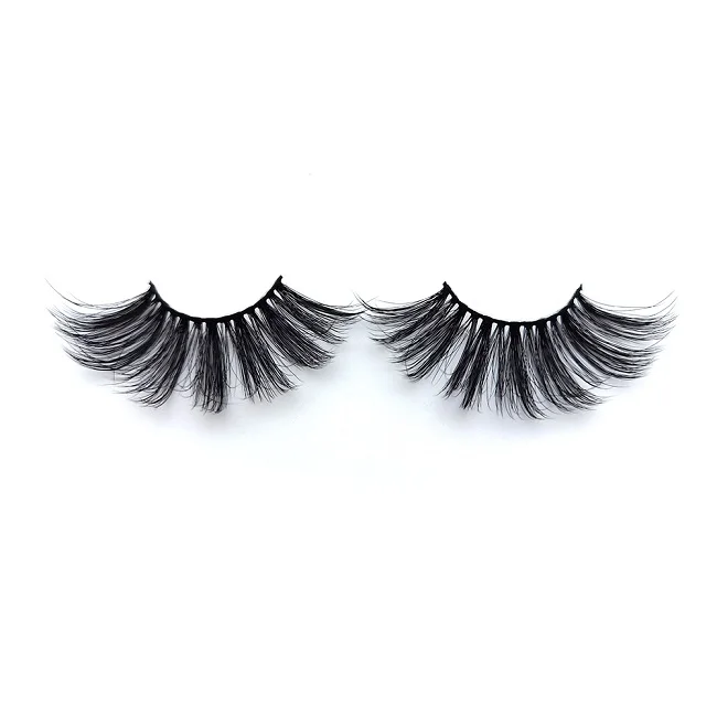 

Wholesale False Lashes Private Label Packaging Handmade Vegan 3D 5D Silk Lashes Synthetic Eyelashes, Natural black
