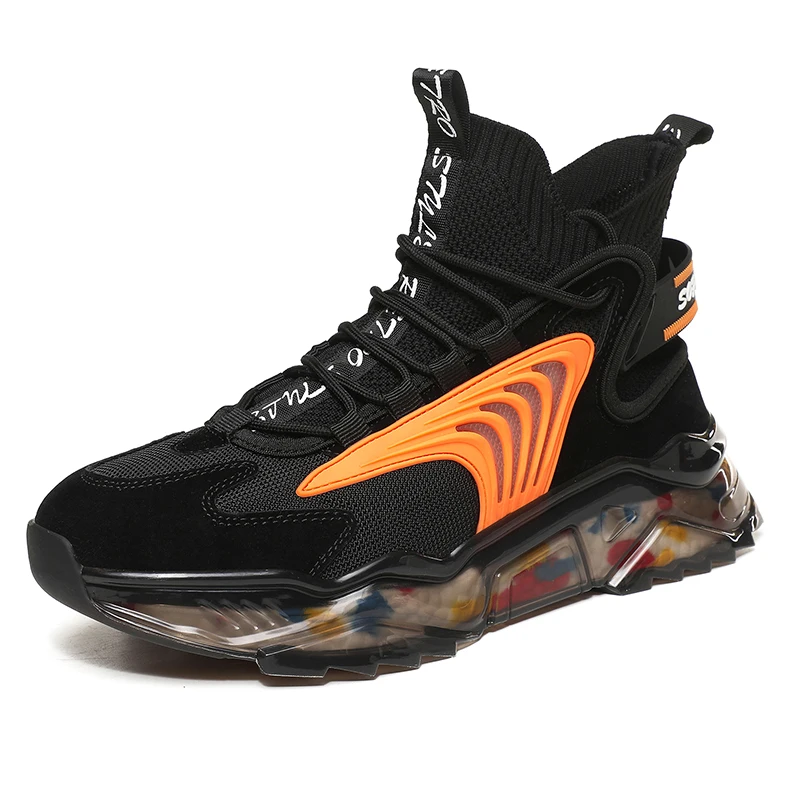 

Stylish sneakers for mens 2019 new men high top shoes, Optional