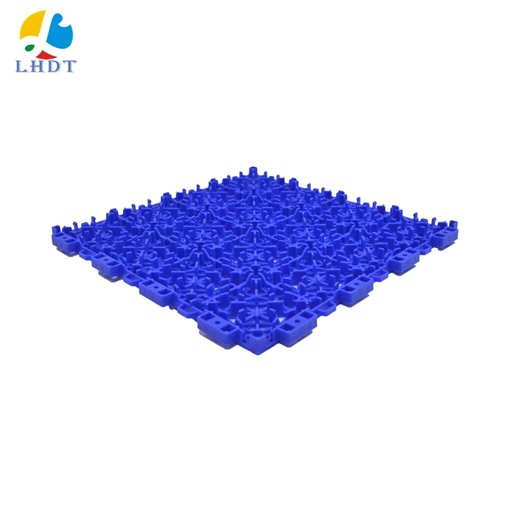 

Manufacturer Portable Tennis Court Tile plastic floor tiles interlocking floor outdoor indoor plastic floor, 12 colors