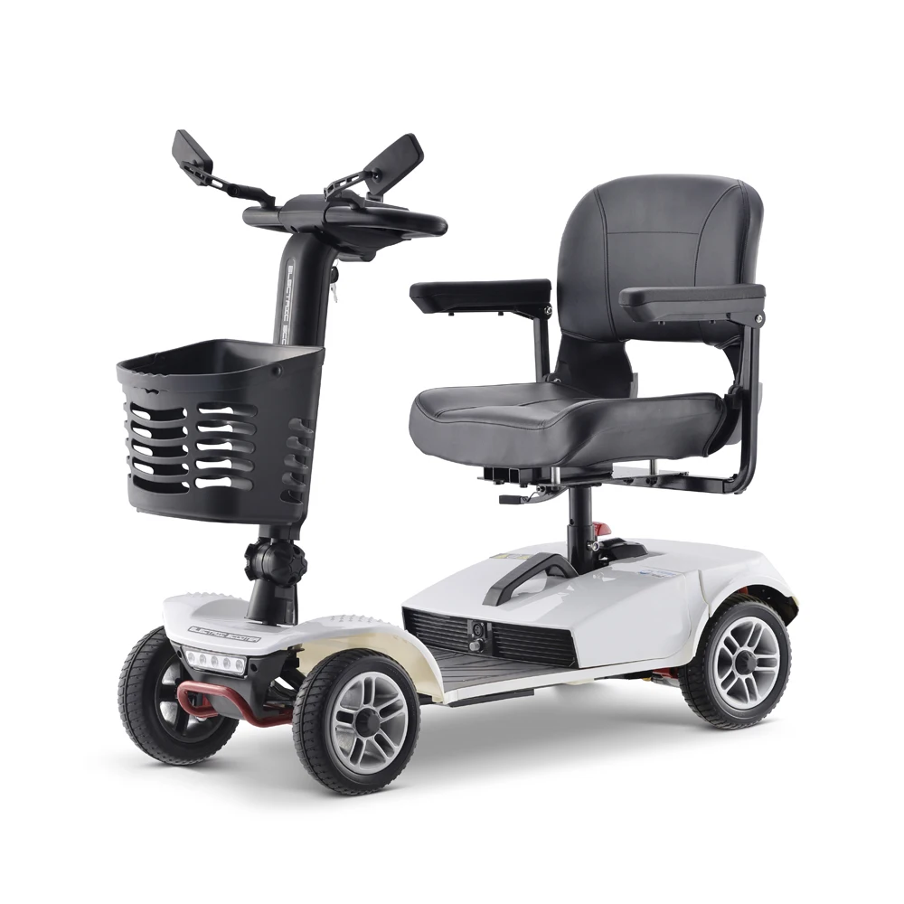 

New Design 4 wheel electric adult for disabled or handicapped mobility scooter, Gray\red\blue\silver\customized