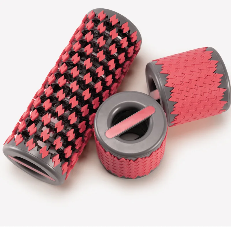 

Portable Foldable Mini Foam Roller Pilates Yoga Massager Roller