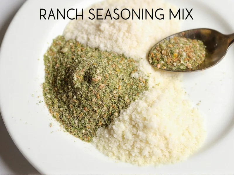 Homemade Ranch Seasoning Mix: Simple Recipe & Tips