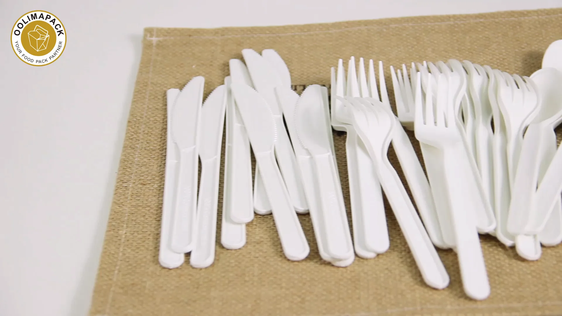 100%biodegradable,Disposable Latest Product Cpla Fork,Knife,Spoon ...