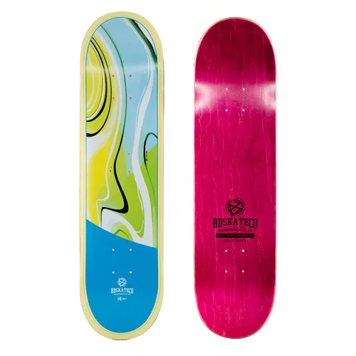 

BD high quality Hard rock Canadian maple 7 ply blank skateboard deck for Skate Shop
