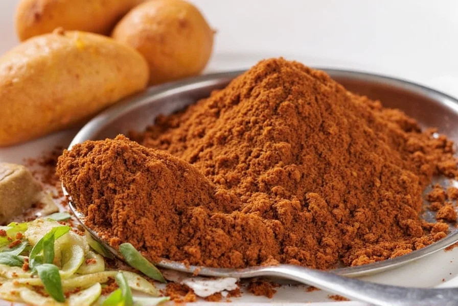 Andoori Masala Spice Blend in a Clay Bowl