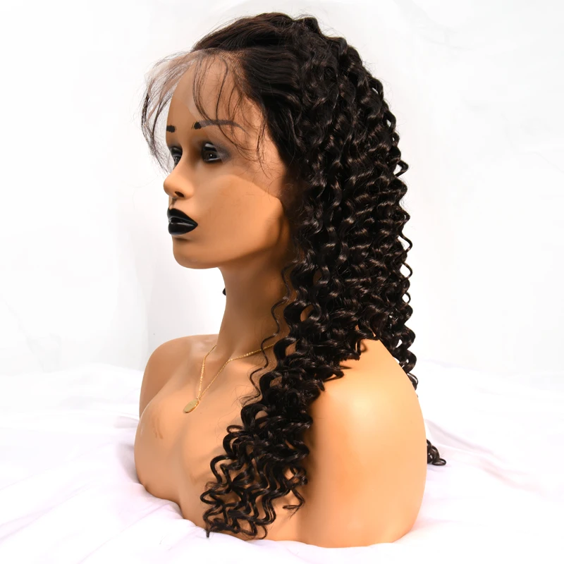 

Swiss Lace Closure Wig, Front 100% Brazilian Human Natural Hair HD 360 Lace Frontal Wig, Curly Ombre Braided Lace Front Wig, N/a