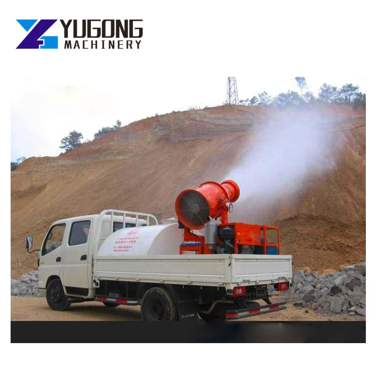 

Dust control water mist cannon automatic fog cannon spray machine in Mexico, Red