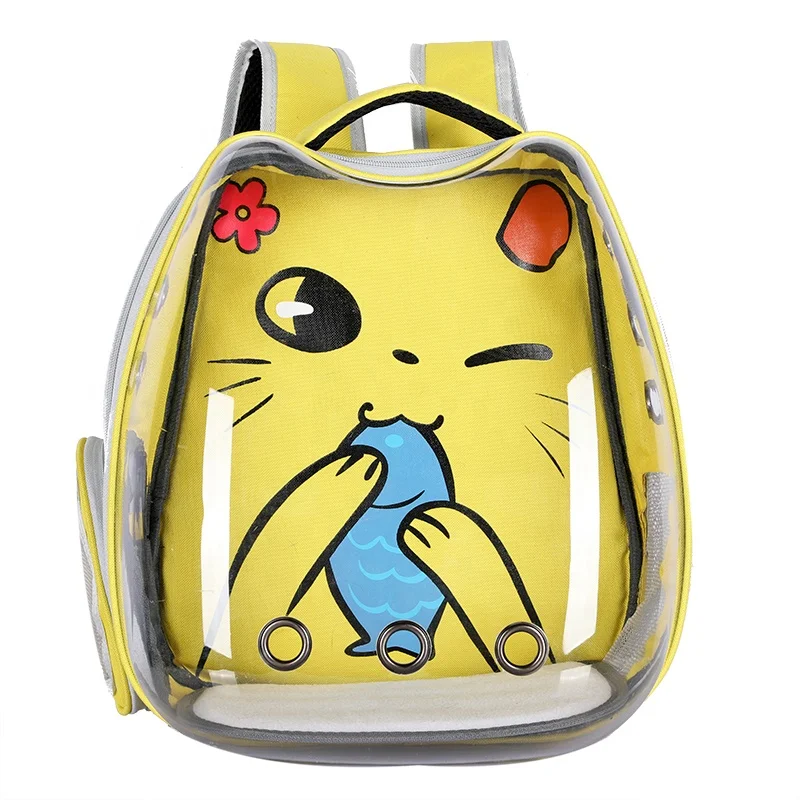 

mochila gato cat dog carrier bag over the shoulder breathable pet carriers animal Custom Foladable Carrier pet Backpack, As picture